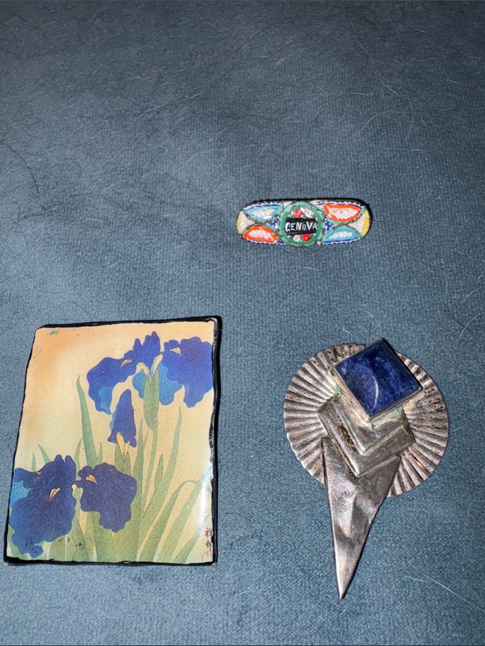 Collection of 3 Unique Pins/Brooches